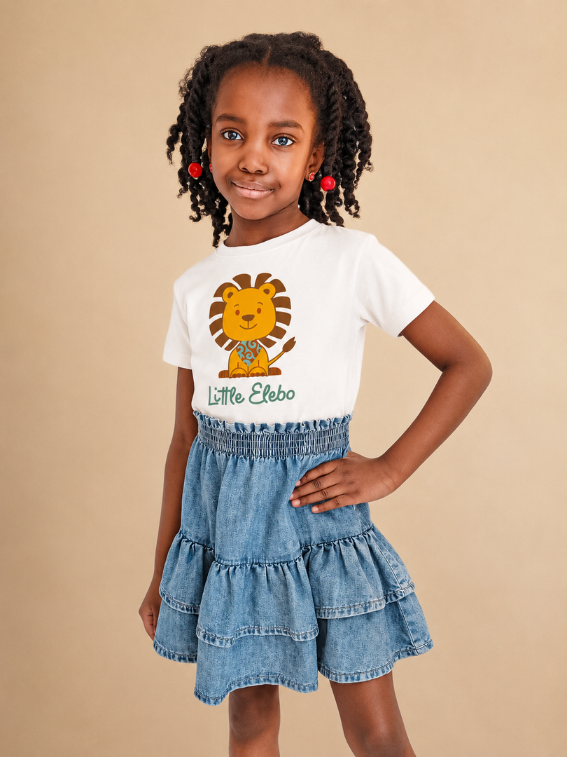 Kids lion t-shirt - Little Elebo