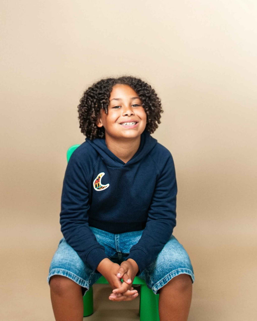 Kids little moon hoodie